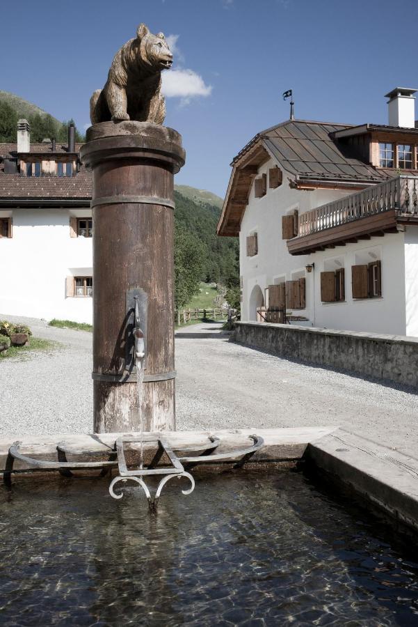 Alpengasthof Crusch Alba Ed Alvetern, S-Charl Scuol Exterior foto